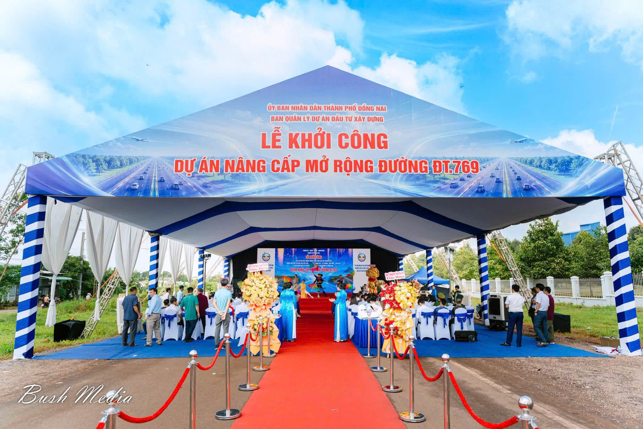 Lễ Khởi Công Dự Án Nâng Cấp Mở Rộng Đường ĐT.769